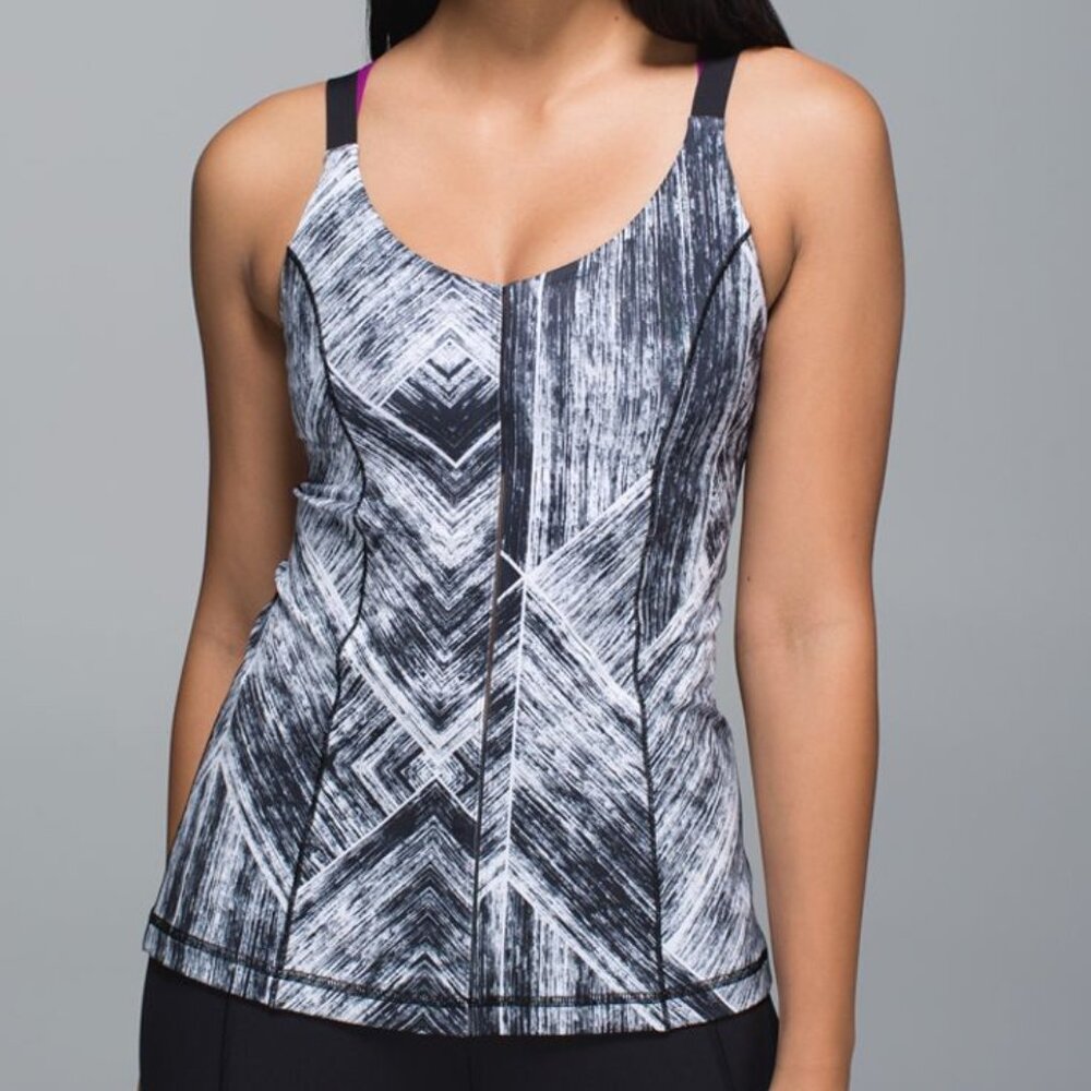 Like New Lululemon Hot To Street "Heat Wave" Tank